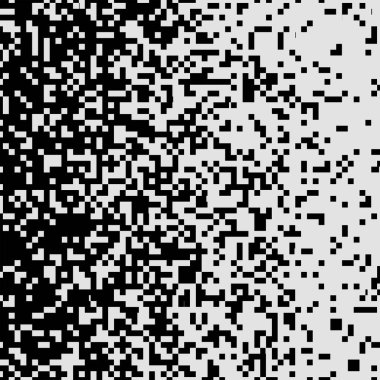 Beyaz ve siyah yarım ton arkaplan pikseli.