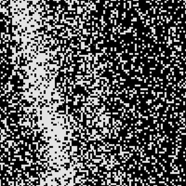 White Black Halftone Background Pixel Art — Stock Photo, Image