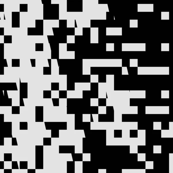 Fehér Fekete Félhang Háttér Pixel Művészet — Stock Fotó