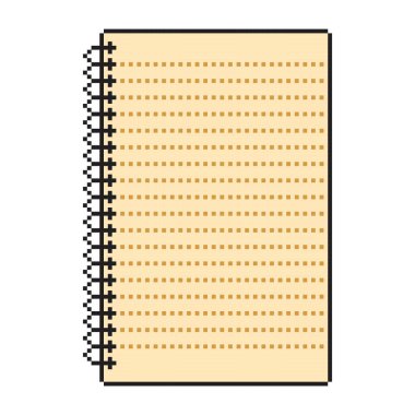 Kağıt piksel sanatı. Vektör illüstrasyonu.