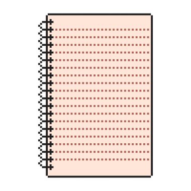 Kağıt piksel sanatı. Vektör illüstrasyonu.