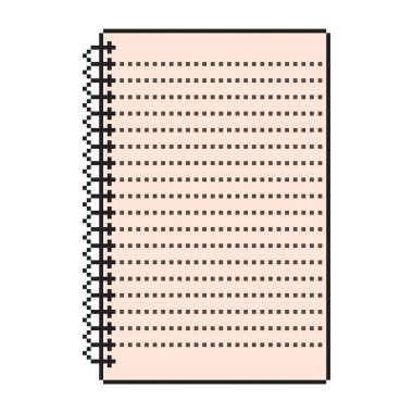 Kağıt piksel sanatı. Vektör illüstrasyonu.