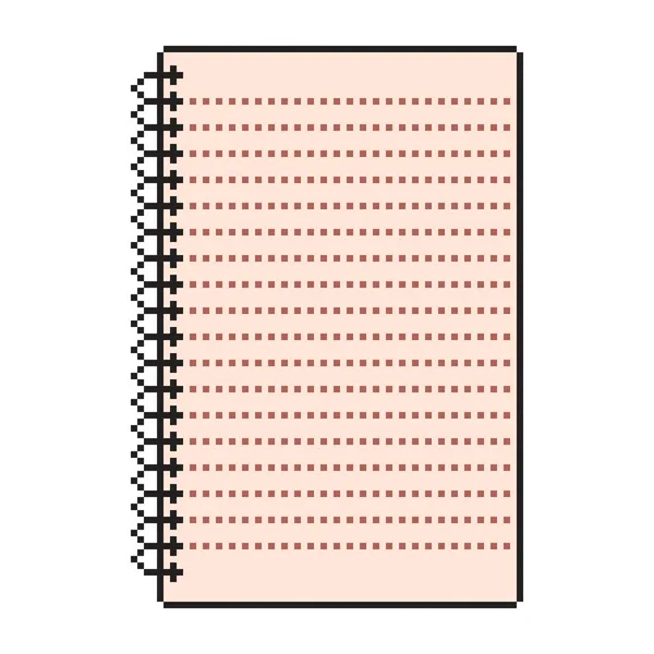 Paper Pixel Art Vector Illustration — Stock Vector