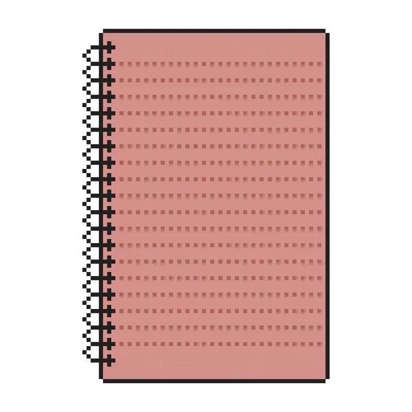 Papieren Pixel Kunst Vectorillustratie — Stockvector