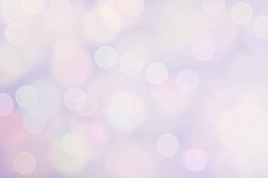 Beyaz ve mor soyut bokeh güzel arkaplan bulanıklığı.