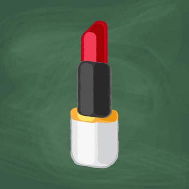 Ruj Simgesi Tasarımı, Renkli Tebeşir. Tahtaya bir resim çiz.