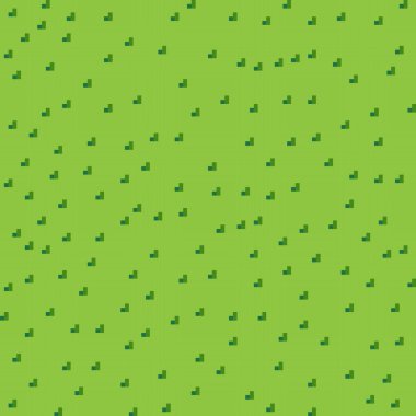 Çimen pikseli sanat geçmişi. Çimen dokusu. Piksel sanat vektörü.