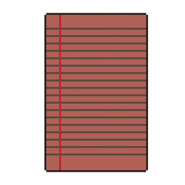 Kağıt piksel sanatı. Vektör illüstrasyonu.