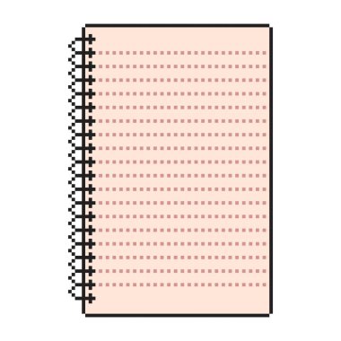 Kağıt piksel sanatı. Vektör illüstrasyonu.