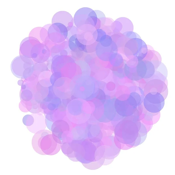 Фіолетові Абстрактні Кола Випадковий Фон — стокове фото