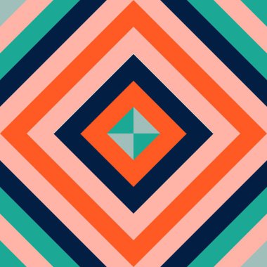 Renkli soyut geometrik köşegen arkaplan. Vektör illüstrasyonu.