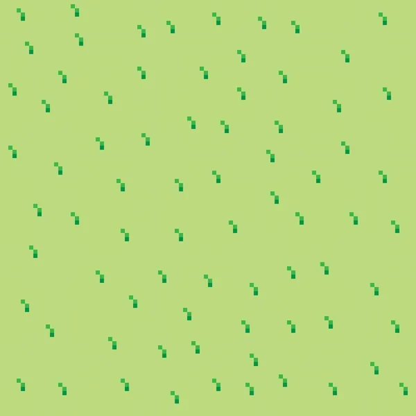 Grass Pixel Art Background Patrón Hierba Pixel Vector Arte — Archivo Imágenes Vectoriales