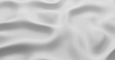 Beyaz kumaş arkaplan. 3d oluşturma.