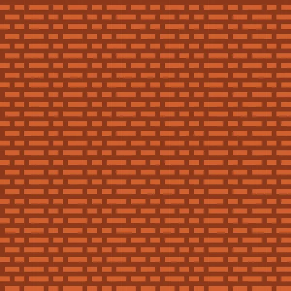 Hnědá Cihlová Textura Pixel Art Pozadí Vektoru — Stockový vektor