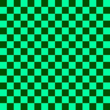 Yeşil dama tahtası pürüzsüz şablon geçmişi. Vektör illüstrasyonu.