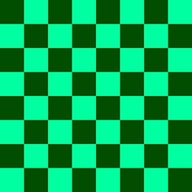 Yeşil dama tahtası pürüzsüz şablon geçmişi. Vektör illüstrasyonu.