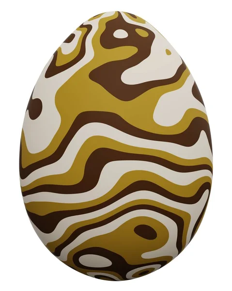 Ikona Velikonočního Vajíčka Vykreslování — Stock fotografie