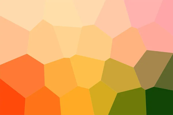 Yellow Green Orange Low Poly Rock Texture Pattern Background — 스톡 사진