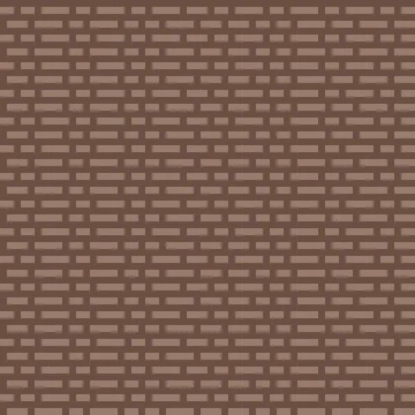 Hnědá Cihlová Textura Pixel Art Pozadí Vektoru — Stockový vektor