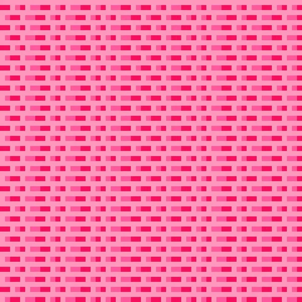 Arte Píxel Textura Ladrillo Rosa Fondo Vectorial — Vector de stock