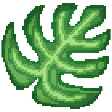 Canavarlar Yaprak piksel sanatı.