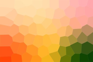 Sarı, yeşil ve turuncu düşük polyester kaya desenli arka plan.