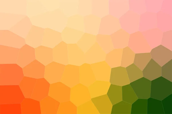 Yellow Green Orange Low Poly Rock Texture Pattern Background — ストック写真