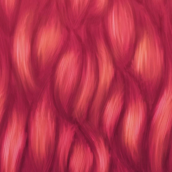 Abstract Orange Pink Curly Hair Texture Pattern Background — 图库照片