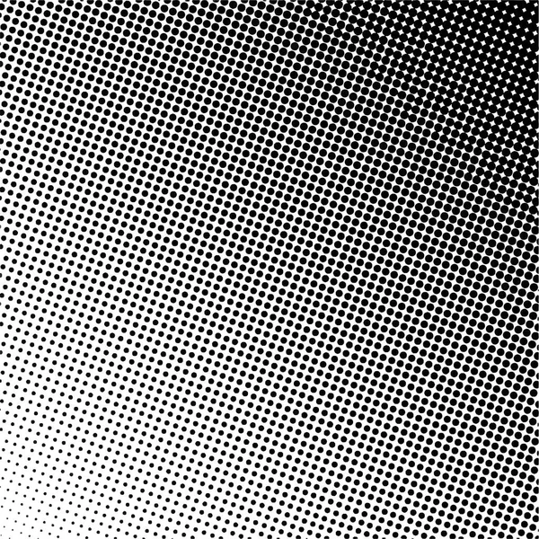 Black Circles Gradient Halftone Background Vector Illustration — Wektor stockowy