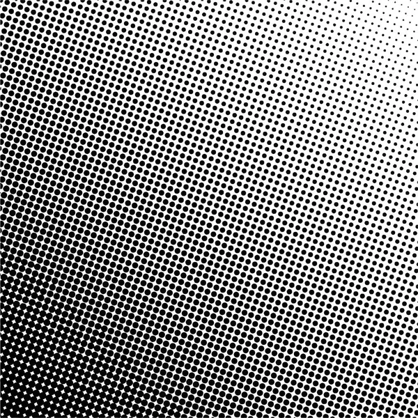 Black Circles Gradient Halftone Background Vector Illustration — Stockvektor