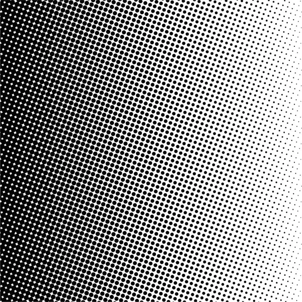 Black Circles Gradient Halftone Background Vector Illustration — Image vectorielle