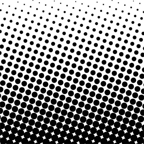 Black Circles Gradient Halftone Background Vector Illustration — 图库矢量图片