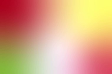 Soyut sarı, kırmızı ve yeşil yumuşak eğimli arkaplan.