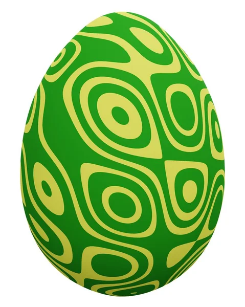 Icono Huevo Pascua Renderizado — Foto de Stock