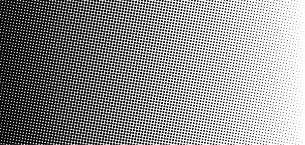 White Black Circles Gradient Halftone Background Vector Illustration — Stok Vektör