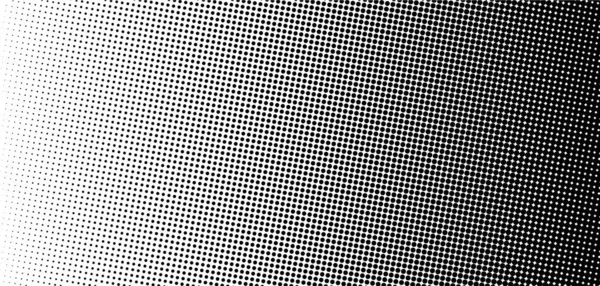 White Black Circles Gradient Halftone Background Vector Illustration — Vector de stock