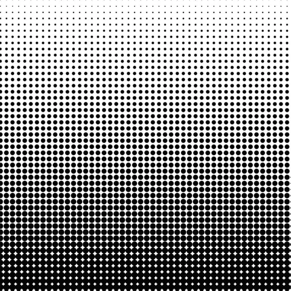 White and black circles, gradient halftone background. Vector illustration.