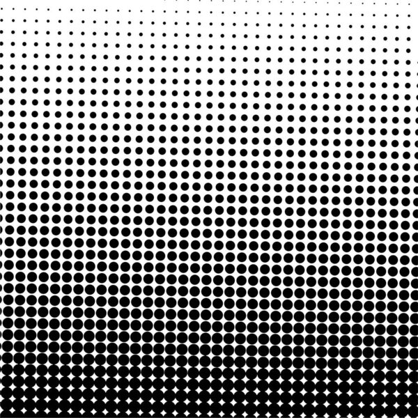 White and black circles, gradient halftone background. Vector illustration.