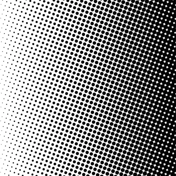 White Black Circles Gradient Halftone Background Vector Illustration — Image vectorielle