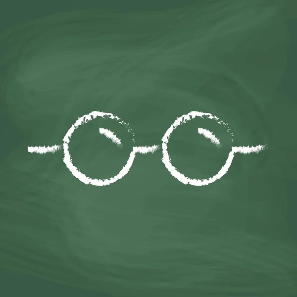 Cartoon Usb Drive Line Icon Drawing Glasses Vector Sketch Draw — Stock vektor