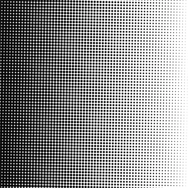 White Black Circles Gradient Halftone Background Vector Illustration — Wektor stockowy