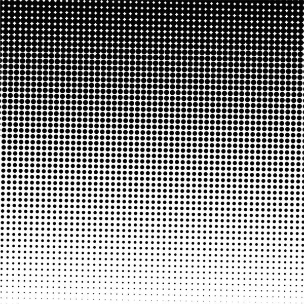 White Black Circles Gradient Halftone Background Vector Illustration — Wektor stockowy