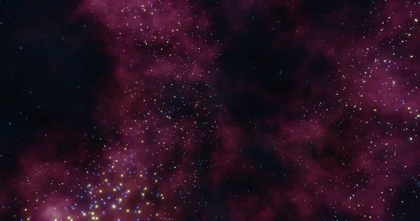 Nebula Background Galaxy Universe Rendering — Stock Photo, Image