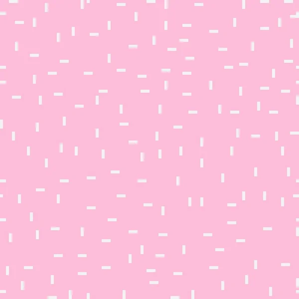 Donut Sugar Flakes Seamless Pattern Background Vector Illustration — Stockvektor