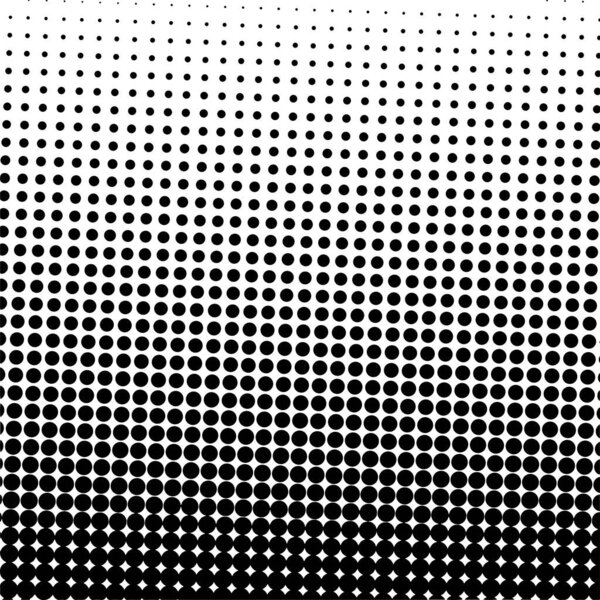 White and black circles, gradient halftone background. Vector illustration.