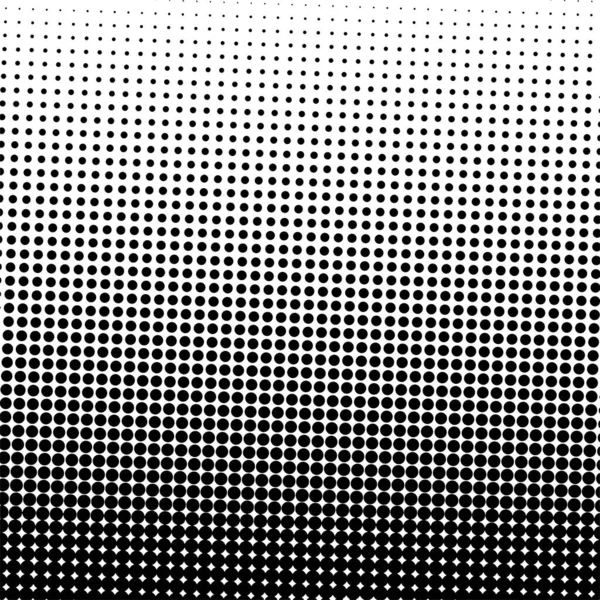 White Black Circles Gradient Halftone Background Vector Illustration — Vector de stock
