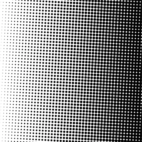 Cercles Blancs Noirs Dégradé Demi Teinte Fond Illustration Vectorielle — Image vectorielle