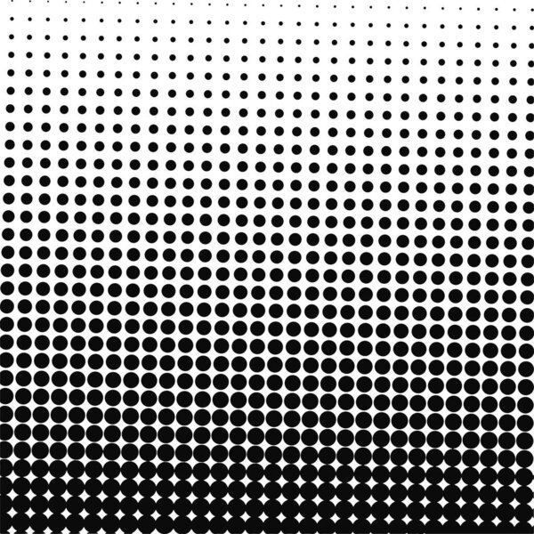 White and black circles, gradient halftone background. Vector illustration.