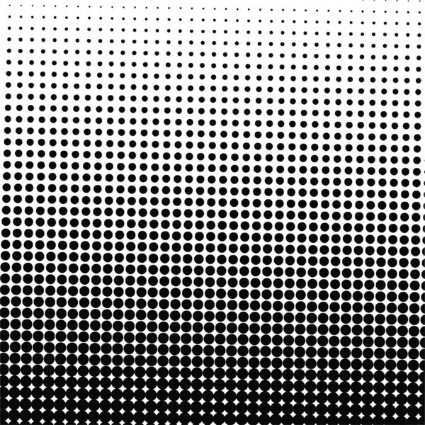 White and black circles, gradient halftone background. Vector illustration.
