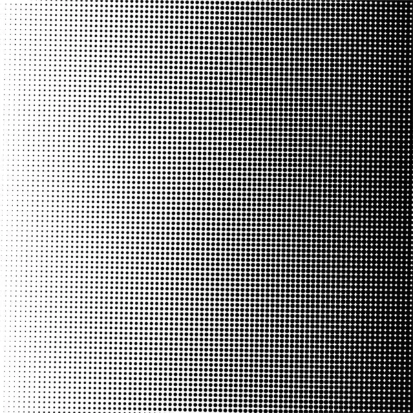 White Black Circles Gradient Halftone Background Vector Illustration — Vettoriale Stock